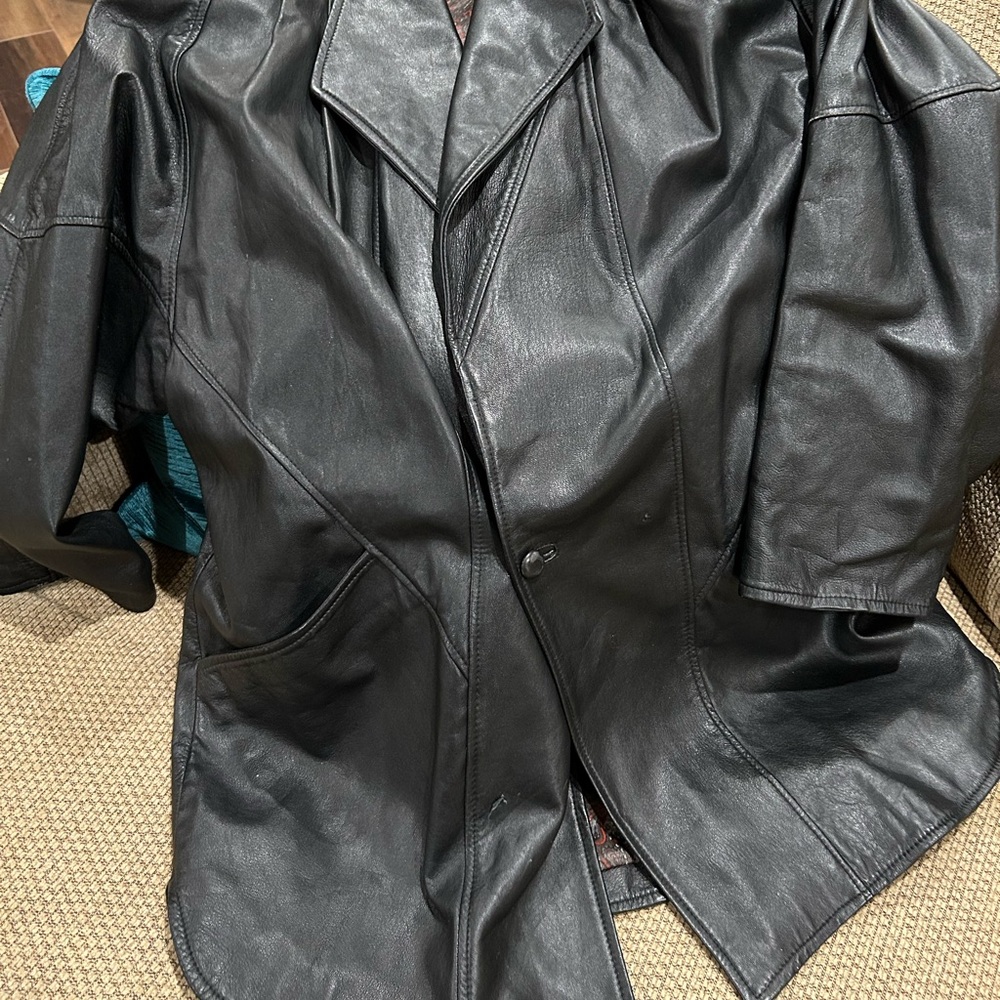 Italian leather jacket